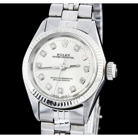 ladies rolex stainless steel oyster perpetual|Rolex Oyster Perpetual girl.